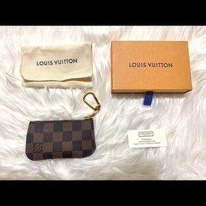 ❌ - SOLD - Louis Vuitton Damier Ebene Key Pouch